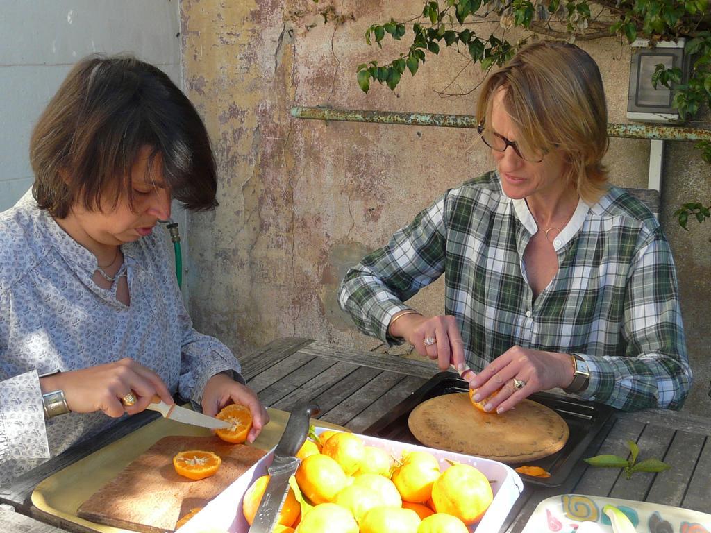 Les Palmiers Bed & Breakfast Grasse Eksteriør bilde