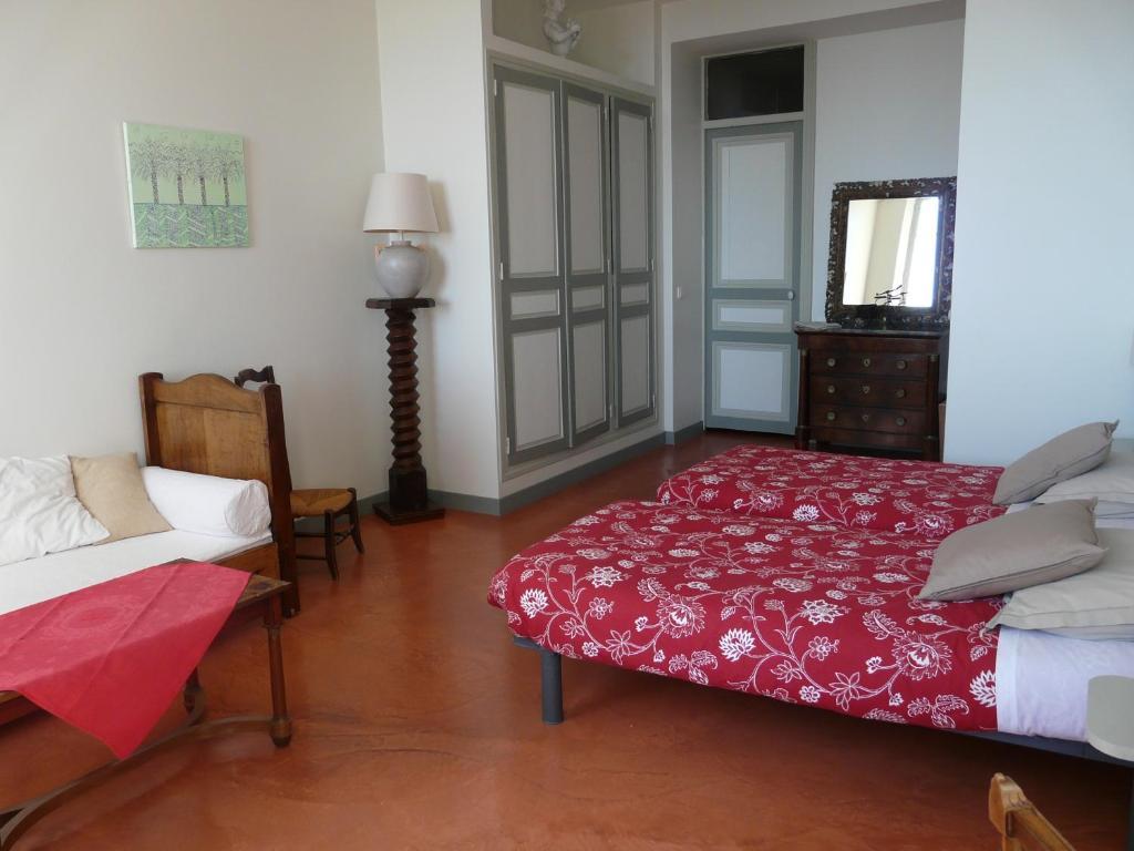 Les Palmiers Bed & Breakfast Grasse Rom bilde